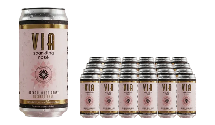 Buy VIA Drinks Sparkling Rose - Sans Drinks