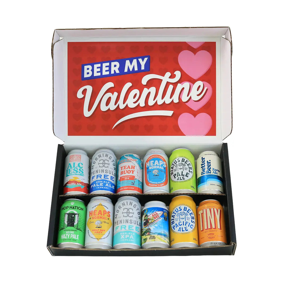 Buy Valentine’s 12 Non-Alcoholic Beer Gift Box - Sans Drinks