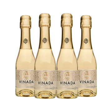 Vinada Sparkling Gold 200ml Piccolo Gift - 4 Bottles