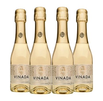 Buy Vinada Sparkling Gold 200ml Piccolo Gift - 4 Bottles - Sans Drinks Sans Drinks