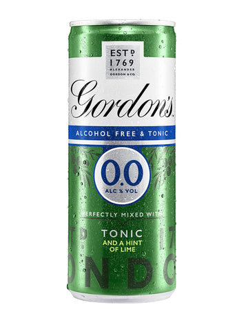 Gordon's 0.0% Alcohol Free Spirit & Tonic 250ml