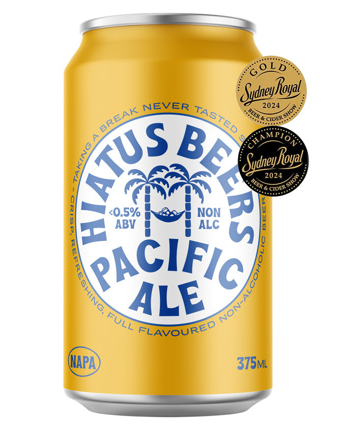 Hiatus Beers Non-Alcoholic Pacific Ale Sans Drinks