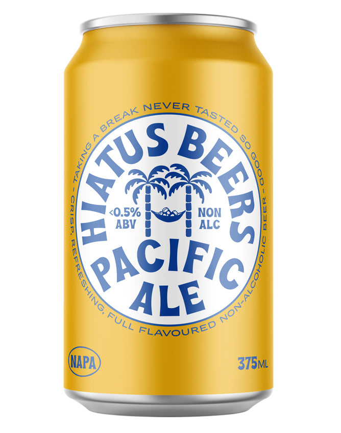 Hiatus Beers Non-Alcoholic Pacific Ale Can 375mL - Sans Drinks