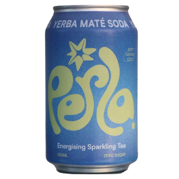 Perla Yerba Mate Soda Can 330ml Sans Drinks