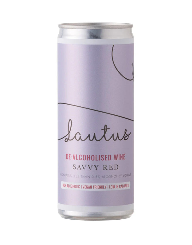 Lautus De-Alcoholised Savvy Red Can 250ml Sans Drinks