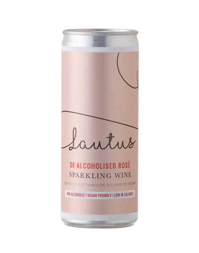 Lautus De-Alcoholised Savvy Rosé Can 250ml Sans Drinks