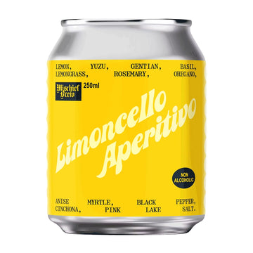 Mischief Limoncello Aperitivo Can 250ml Sans Drinks