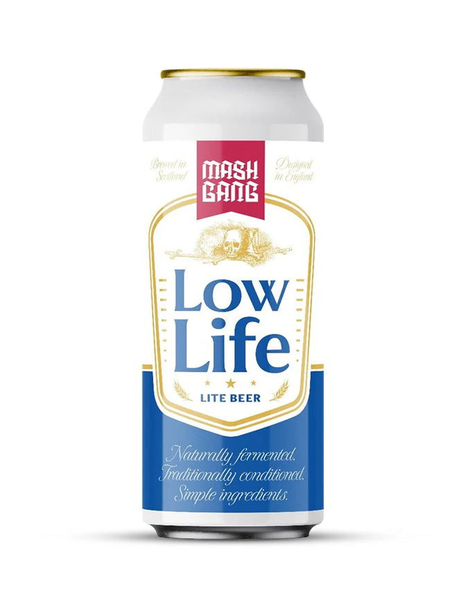 Mash Gang Low Life American Lite Lager Sans Drinks