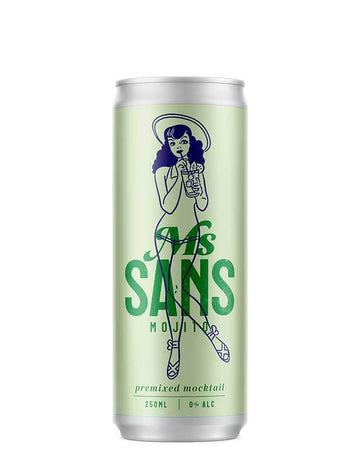 Ms Sans Non-Alcoholic Mojito RTD Can - Gift - Sans Drinks