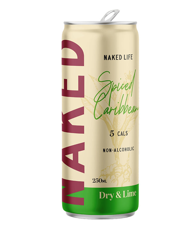 Naked Life Non-Alcoholic Spiced Caribbean Dry & Lime - Pre-Mixed Drinks -  Sans Drinks  