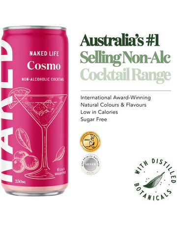 Naked Life Non-Alcoholic Cosmo Cocktail