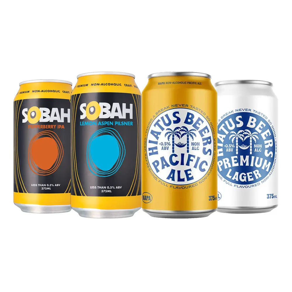 Shop Hiatus & Sobah Brew Pack - Bundle at Sans Drinks   Sans Drinks