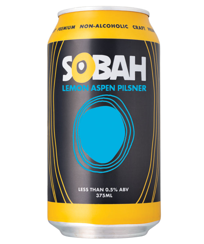 Shop Sobah Lemon Aspen Pilsner - Bundle at Sans Drinks   Sans Drinks