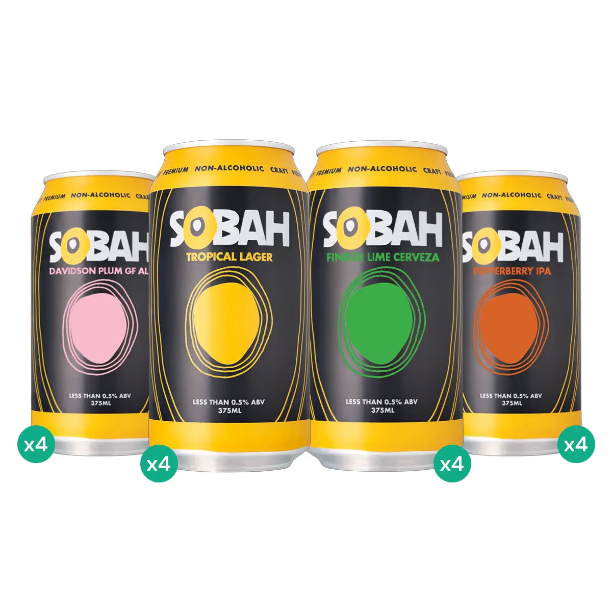 Sobah Bestselling Craft Beer Bundle Sans Drinks