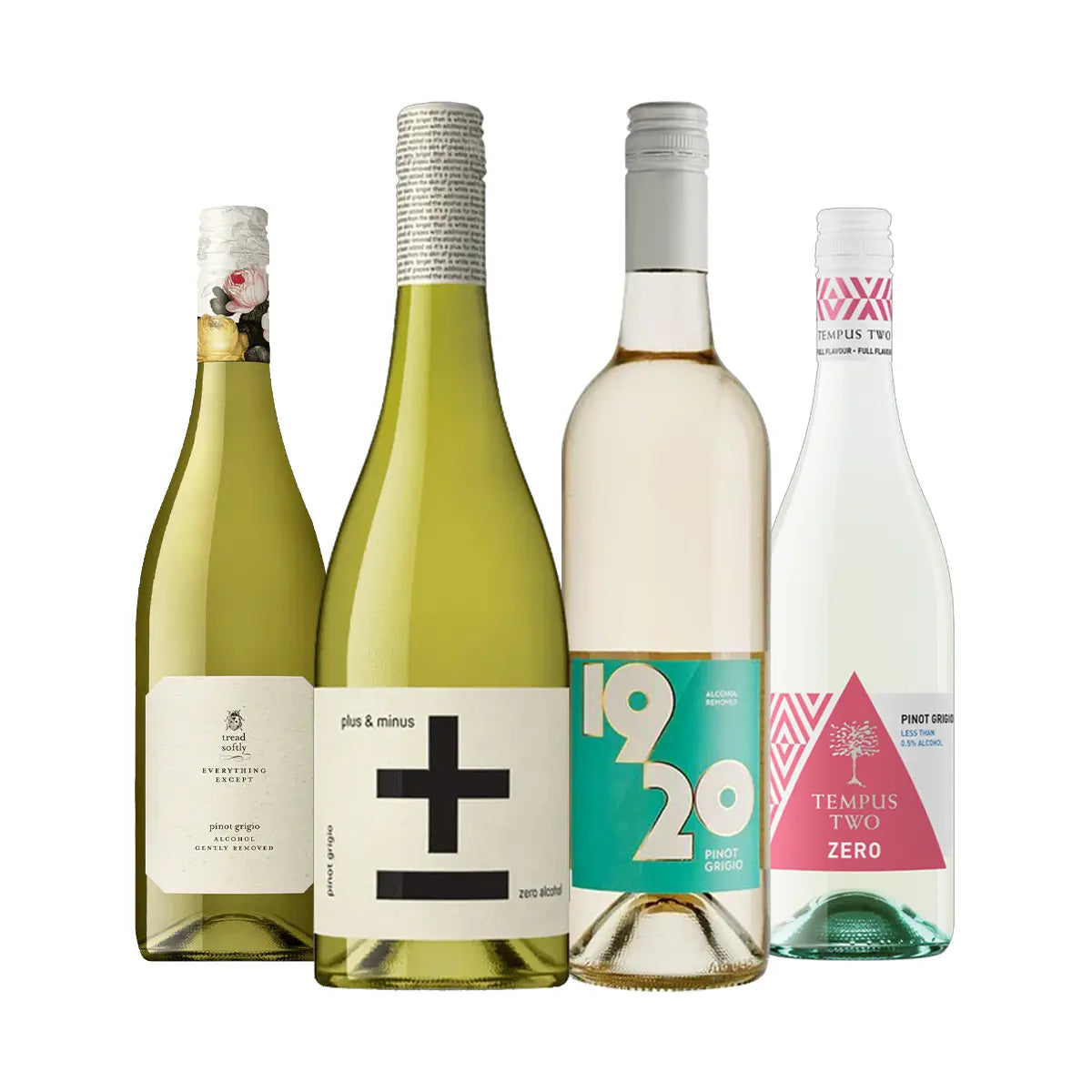 Summer Pinot Grigio Wine Mixed Bundle - 4 Pack Sans Drinks