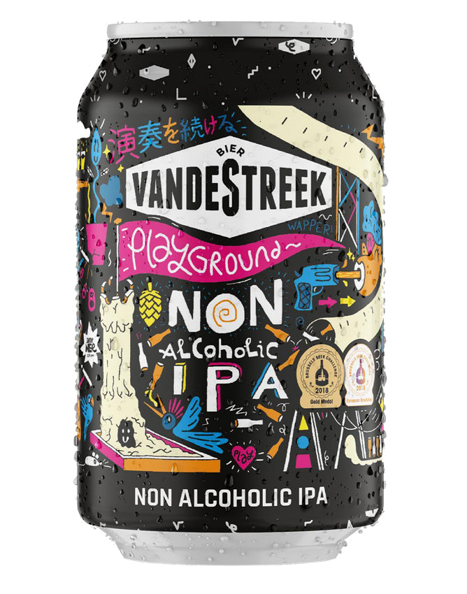 VandeStreek Playground Non-Alcoholic IPA - Non-Alcoholic Beer -  Sans Drinks  