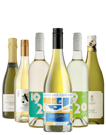 Summer  White Wine Mixed Bundle - 6 Pack - Non-Alcoholic Wine -  Sans Drinks  