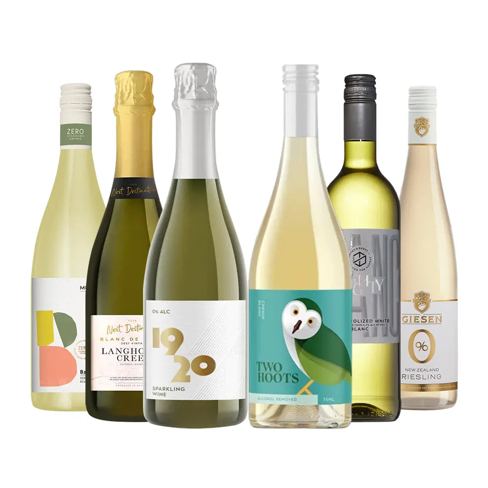 White Wine Variety Mix Bundle 6 Pack Sans Drinks