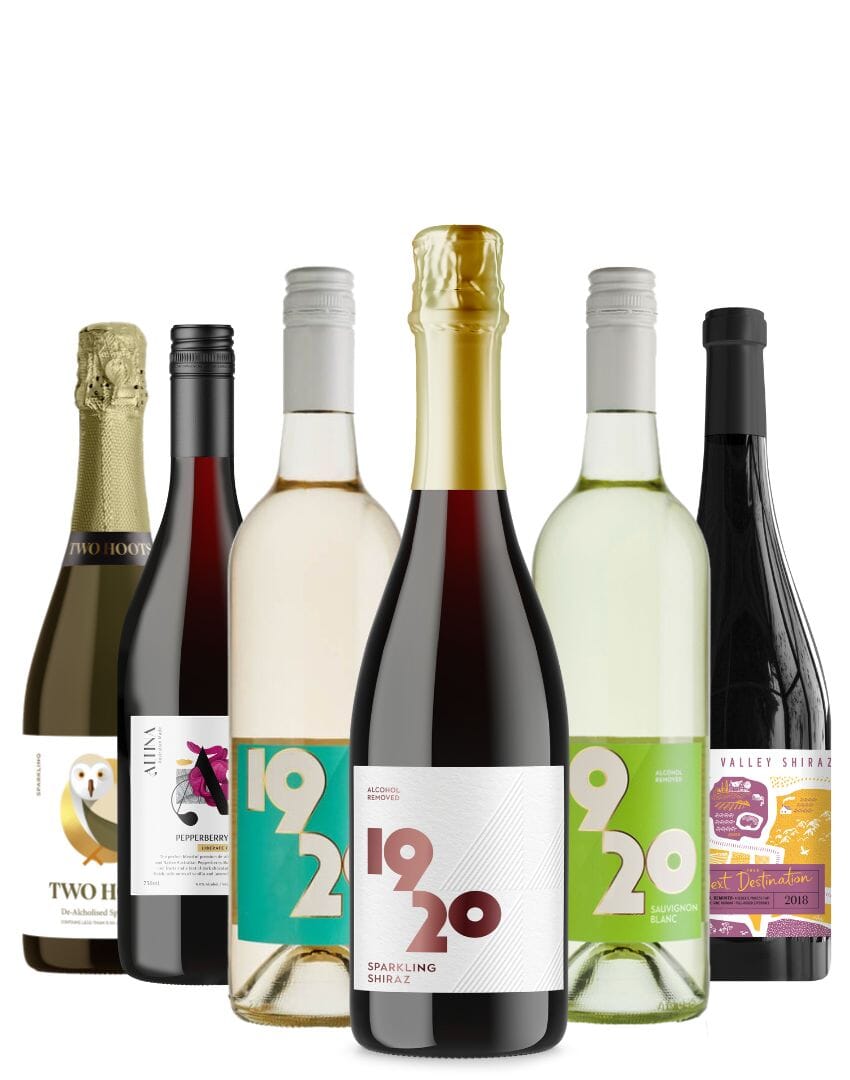 Winter Wine Mixed Bundle - 6 Pack - Non-Alcoholic Wine -  Sans Drinks  