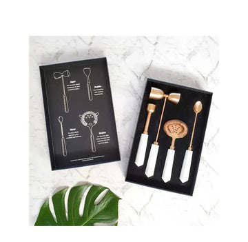 Buy Clinq Marble Cocktail Tool Set - Sans Drinks Sans Drinks
