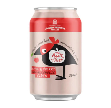 Buy Apple Thief Pink Lady Non-Alcoholic Apple & Cherry Cider - Cans - Sans Drinks Sans Drinks