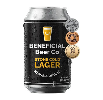 Buy Beneficial Beer Co Stone Cold Lager - Sans Drinks Sans Drinks