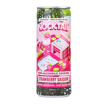 Buy Nocktail Strawberry Daiquiri Premixed Mocktail - Sans Drinks Sans Drinks