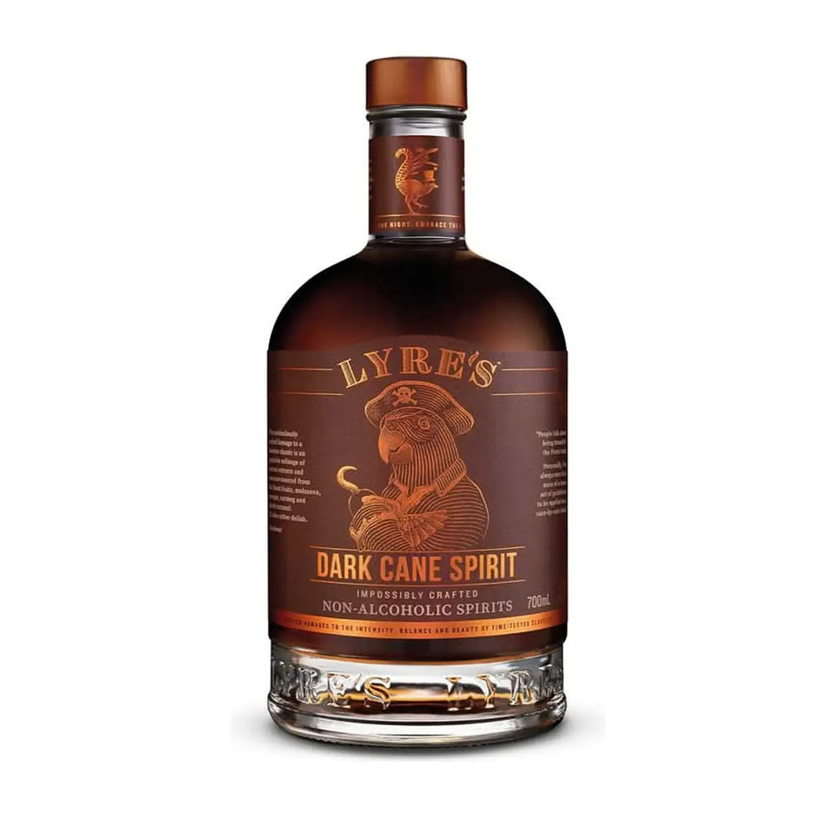 Buy Lyre's Dark Cane Spirit - Non Alcoholic Rum - Sans Drinks