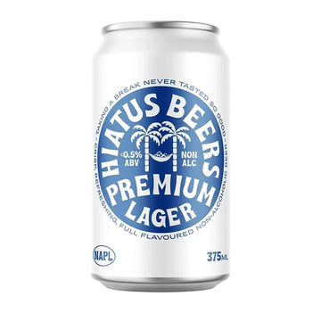 Buy Hiatus Premium Lager - Sans Drinks Sans Drinks