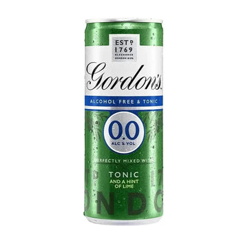 Buy Gordon's 0.0% Alcohol Free Spirit & Tonic 250ml - Sans Drinks Sans Drinks
