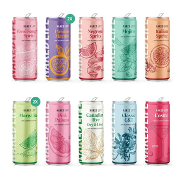 Buy Naked Life Non-Alcoholic Cocktail Sampler Dozen - 12 X 250ml Cans - Sans Drinks Sans Drinks