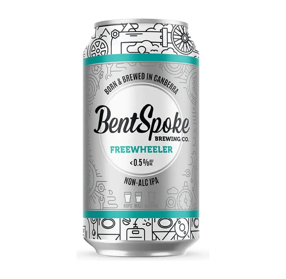 Buy BentSpoke FreeWheeler Non Alc IPA - Sans Drinks