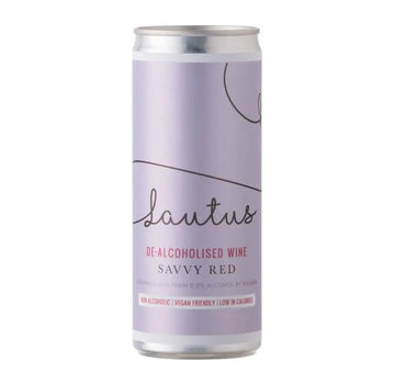 Buy Lautus De-Alcoholised Savvy Red Can 250ml - Sans Drinks Sans Drinks