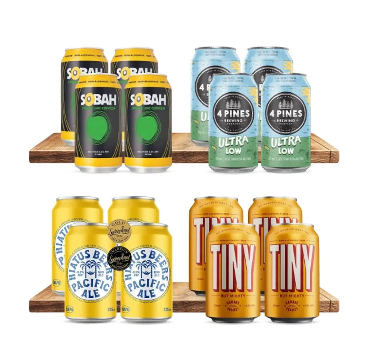 Buy Abstain August Beer Bundle 16 Pack - Sans Drinks