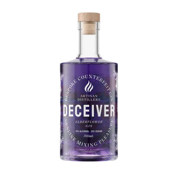 Buy Artisan Distillers DECEIVER Elderflower Gin - Sans Drinks Sans Drinks