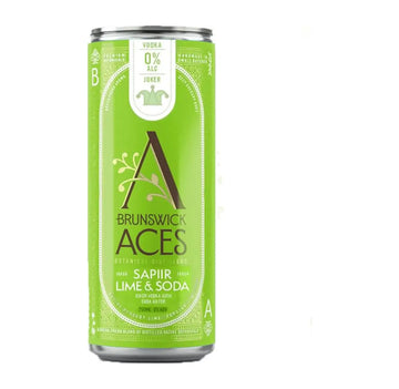 Buy Brunswick Aces Joker Sapiir Lime Soda RTDs - Sans Drinks Sans Drinks