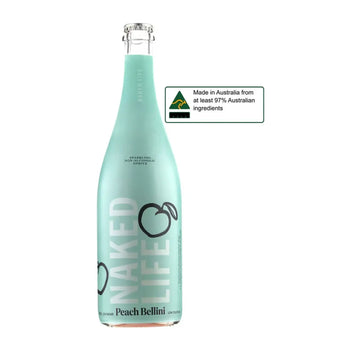 Buy Naked Life Sparkling Peach Bellini Non Alcoholic - Sans Drinks Sans Drinks