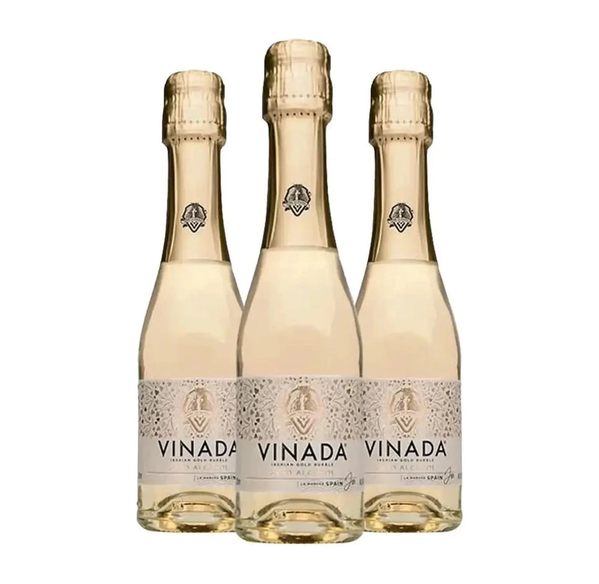 Buy Vinada Sparkling Gold 200ml Piccolo Gift - 3 Bottles - Sans Drinks