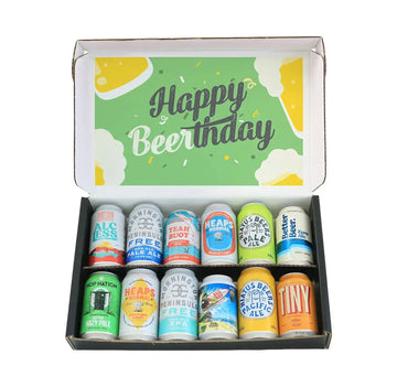 Buy Birthday 12 Non-Alcoholic Beer Gift Box - Sans Drinks Sans Drinks