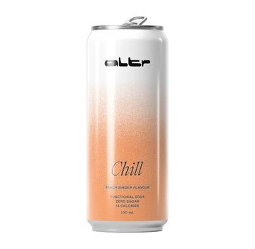 Buy ALTR Chill Peach Ginger Flavour 330ml - Sans Drinks Sans Drinks