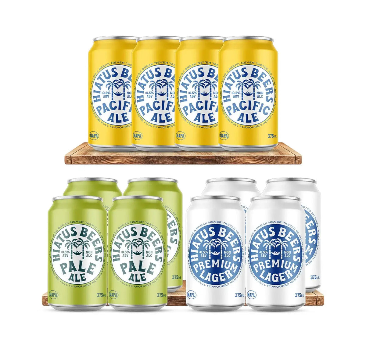 Buy Hiatus Mix 12 Pack - Sans Drinks