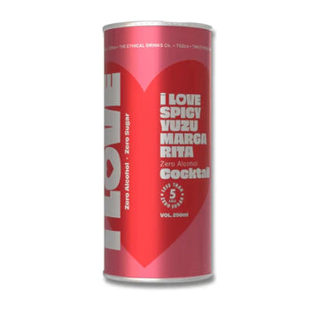 Buy I Love Non-Alc Spicy Yuzu Margarita Cocktail 250ml - Sans Drinks Sans Drinks