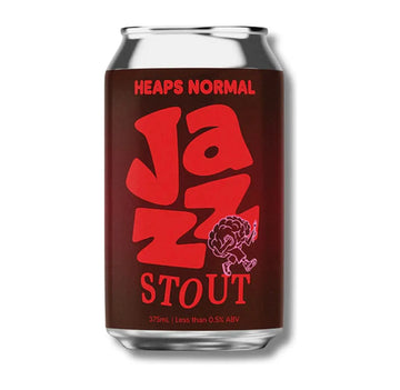 Buy Heaps Normal Non-Alcoholic Jazz Stout 375ml - Sans Drinks Sans Drinks
