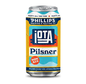 Buy Phillips iOTA PILSNER non-alcoholic craft beer 355ml - Sans Drinks Sans Drinks