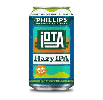 Buy Phillips iOTA HAZY IPA Non-alcoholic craft beer 355ml - Sans Drinks Sans Drinks
