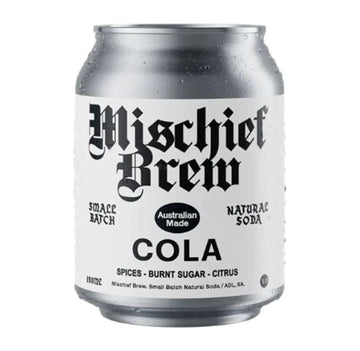 Buy Mischief Tonic Cola Can 250ml - Sans Drinks Sans Drinks