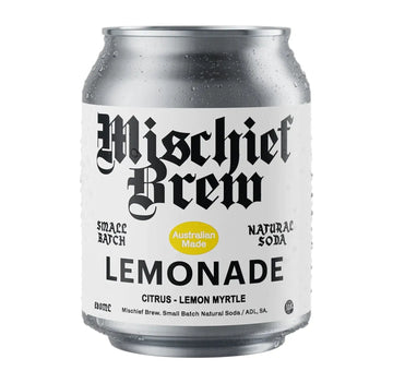 Buy Mischief Tonic Lemonade Can 250ml - Sans Drinks Sans Drinks