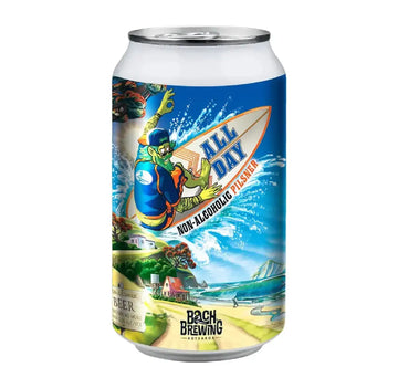 Buy Bach Brewing All Day Non-Alcoholic Pilsner 330ml - Sans Drinks Sans Drinks