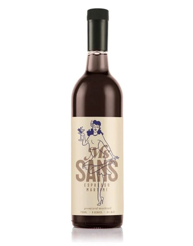 Buy Ms Sans Non-Alcoholic Espresso Martini Premixed - Sans Drinks