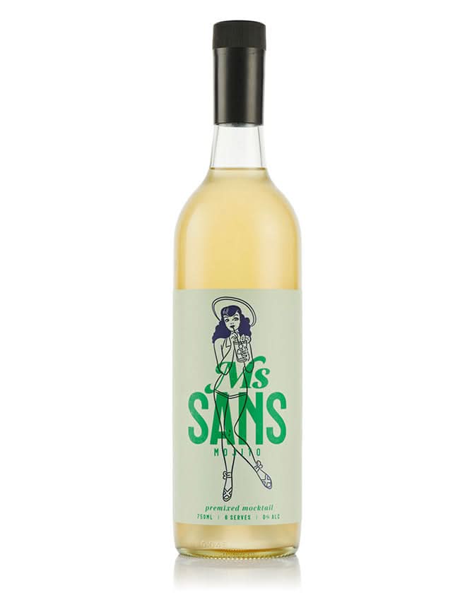 Buy Ms Sans Non-Alcoholic Mojito Premixed - Sans Drinks